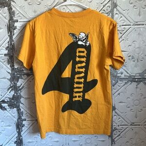 4hunnid Yellow angel T-Shirt
